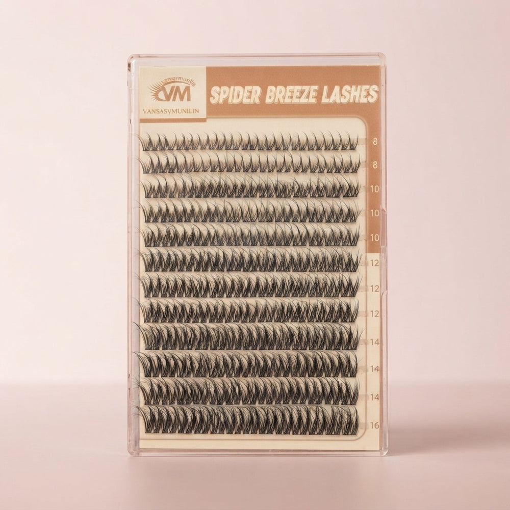 Wispy Spider Lash Clusters