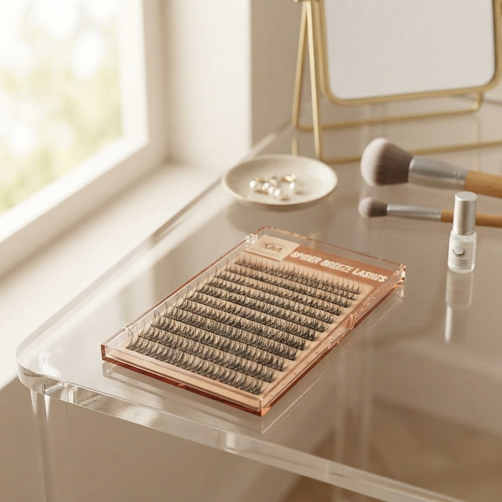 Wispy Spider Lash Clusters