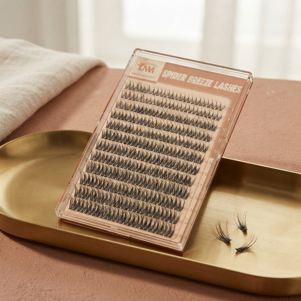 Wispy Spider Lash Clusters